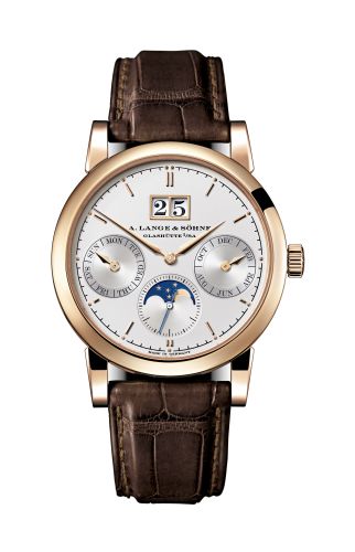 Saxonia Annual Calendar Pink Gold 