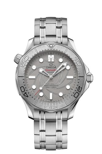 Omega - Seamaster Diver 300M Master Co-Axial 42 Platinum Aston Martin Neiman Marcus