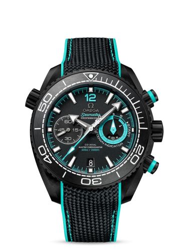  - Omega - Seamaster Planet Ocean 600M Co-Axial 45.5 Master Chronometer Chronograph Deep Black ETNZ