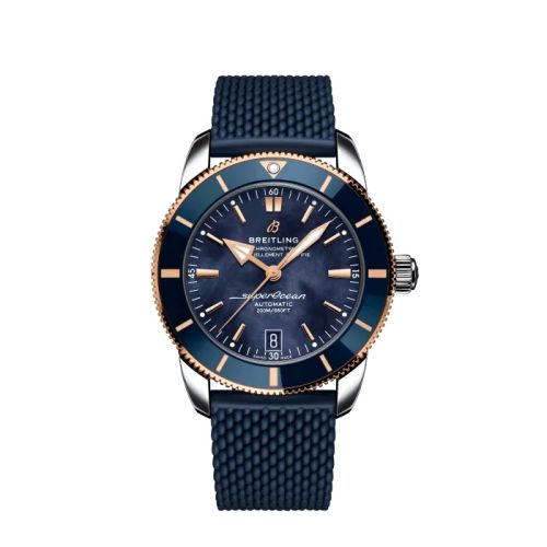 Breitling - Superocean Heritage II B20 Automatic 42 Stainless Steel - Red Gold 