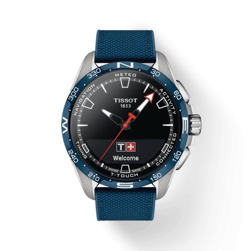 Tissot - T-Touch Connect Solar Titanium - Blue Ceramic 