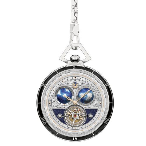 Tourbillon Cylindrique Geospheres Pocket Watch