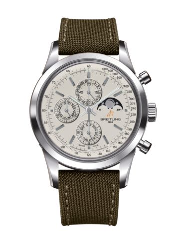 Transocean Chronograph 1461 Stainless Steel 