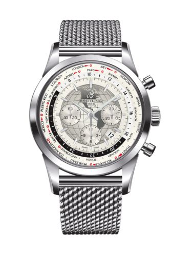 Breitling - Transocean Chronograph Unitime Stainless Steel 