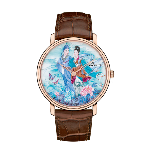 Villeret Manuelle Piece Unique Grand Feu Couple in Field